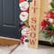 Glitzhome® 41.75" Lighted Wooden Christmas Stack Snowman Porch Decor with Timer